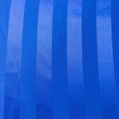 Satin 12"x108" Table Runner Royal Blue - Stripe Table Decor - Bell Racket Store