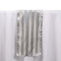 Satin 12"x108" Table Runner Silver Stripe - Stripe Table Decor - Bell Racket Store
