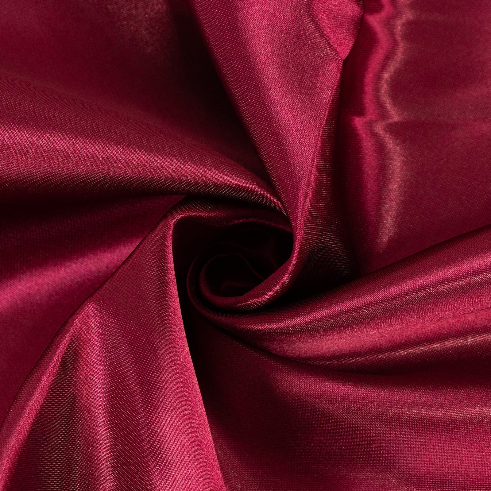 Satin 132" Round Tablecloth Burgundy - Stylish Seamless Table Cover - Bell Racket Store