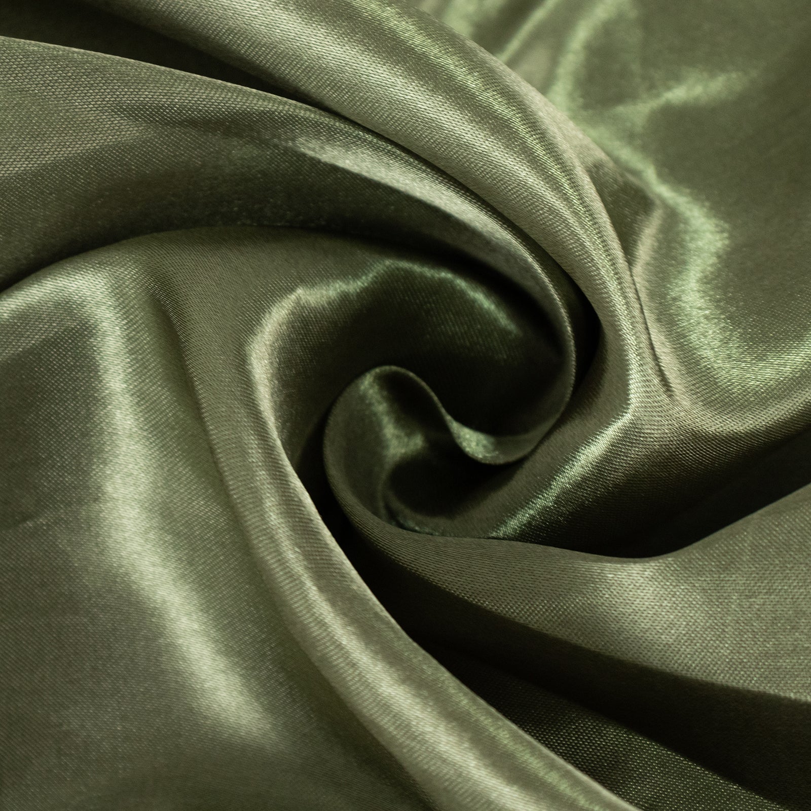 Satin 132" Round Tablecloth Dusty Sage Green - Stylish Seamless Table Cover - Bell Racket Store