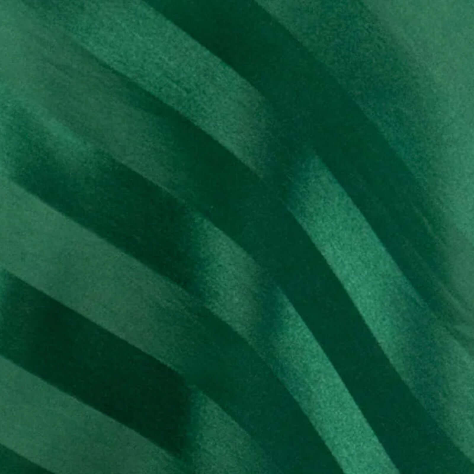 Satin 72"x72" Table Overlay Square Tablecloth Hunter Emerald Green - Stripe Table Topper - Bell Racket Store