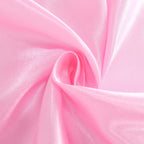 Satin Rectangular 60"x102" Tablecloth Pink - Smooth and Lustrous Table Cover - Bell Racket Store