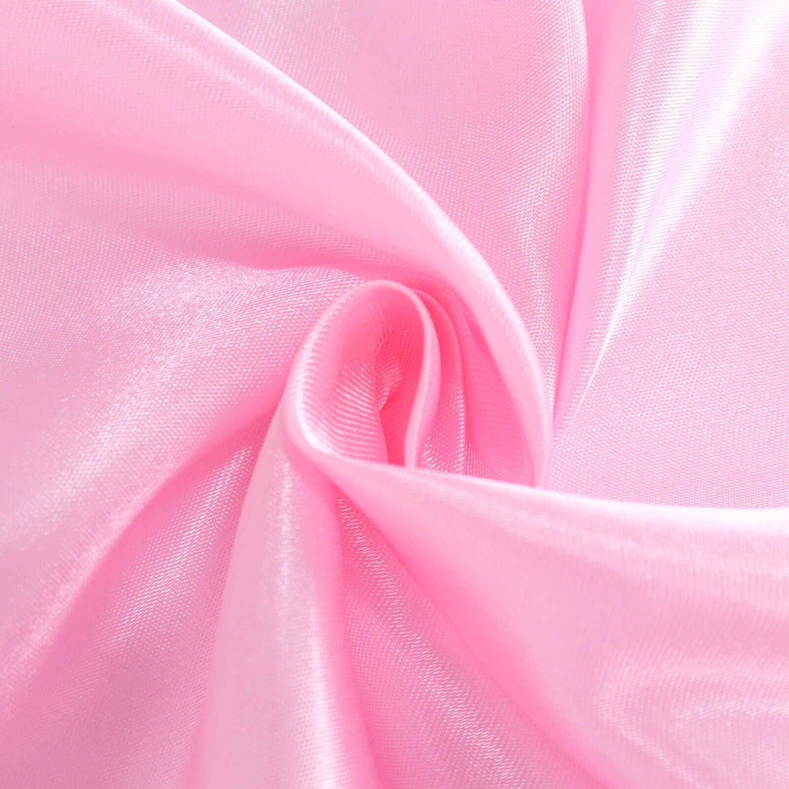 Satin Rectangular 60"x102" Tablecloth Pink - Smooth and Lustrous Table Cover - Bell Racket Store