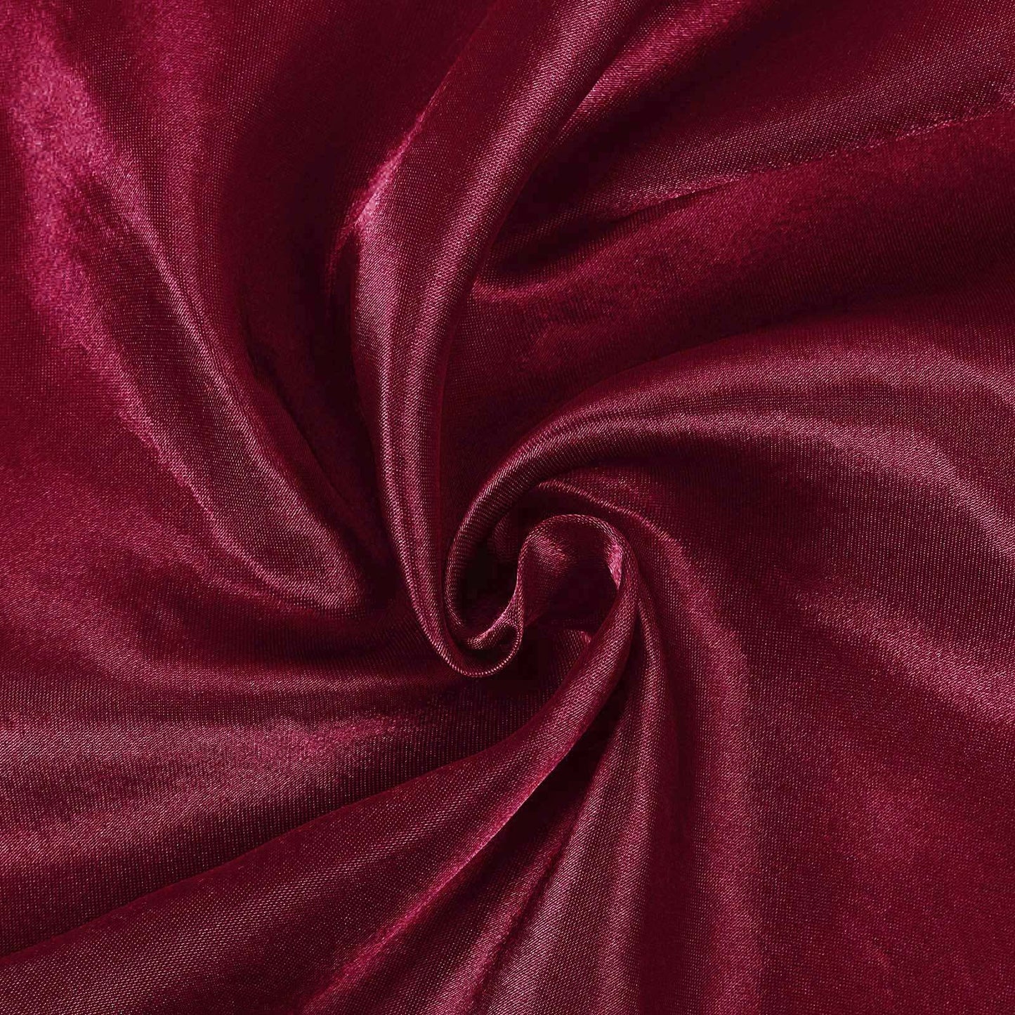 Satin Rectangular 60"x126" Tablecloth Burgundy - Smooth and Lustrous Table Cover - NestOCart