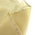 Satin Rectangular 60"x126" Tablecloth Champagne - Smooth and Lustrous Table Cover - Bell Racket Store