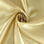 Satin Rectangular 60"x126" Tablecloth Champagne - Smooth and Lustrous Table Cover - Bell Racket Store