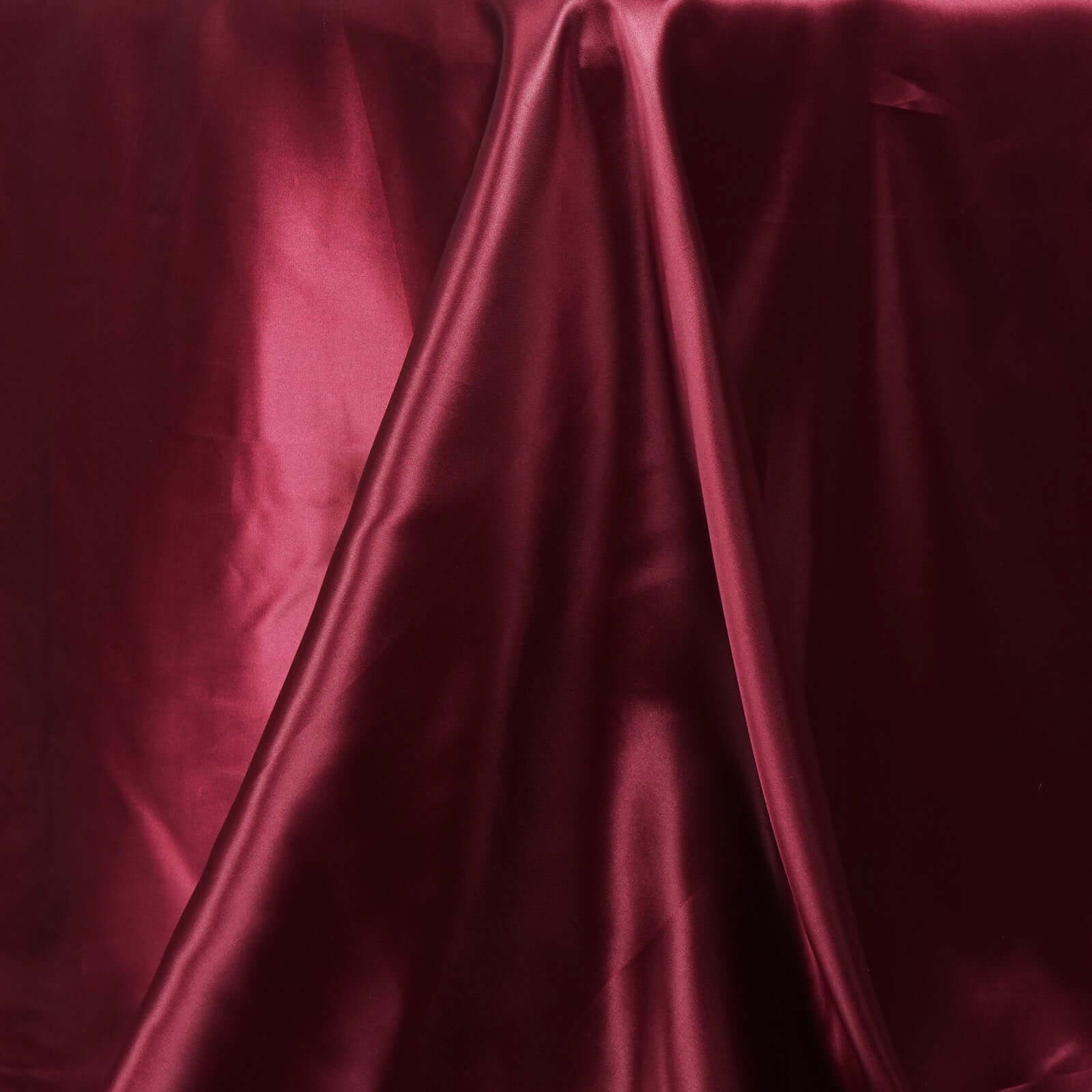 Satin Rectangular 90"x132" Tablecloth Burgundy - Seamless Table Cover - NestOCart