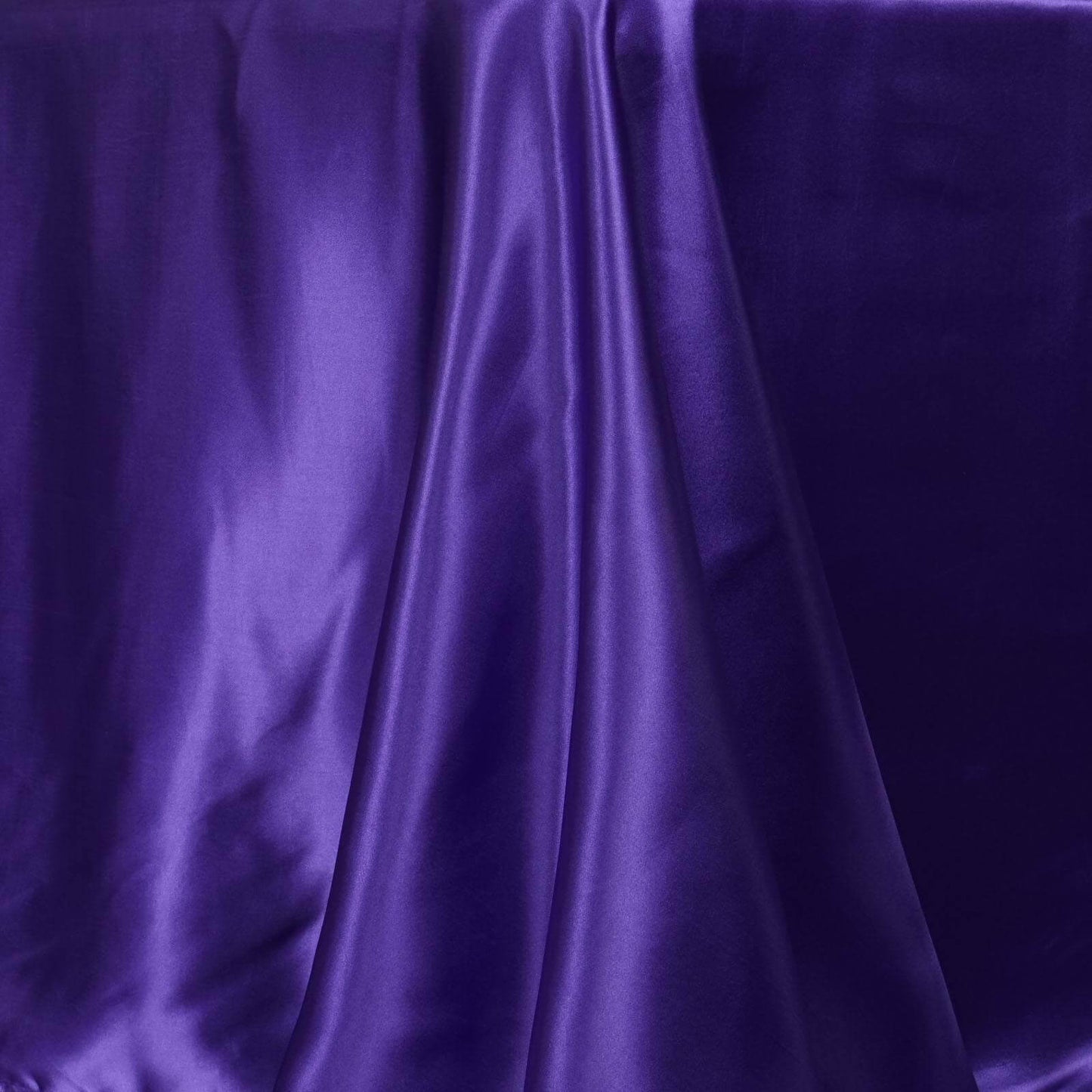 Satin Rectangular 90"x132" Tablecloth Purple - Seamless Table Cover - NestOCart