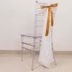 50 Yards 1.5" Gold Single Face Decorative Satin Ribbon