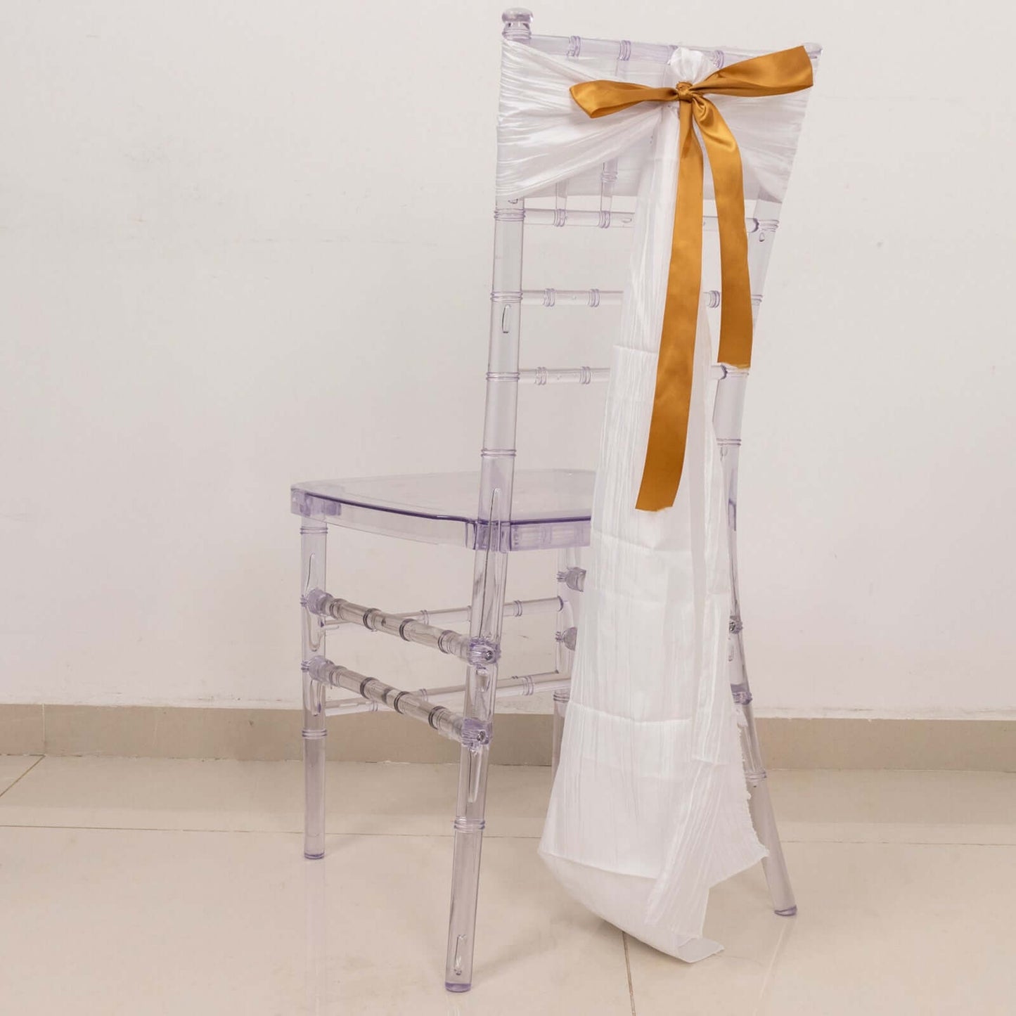 50 Yards 1.5" Gold Single Face Decorative Satin Ribbon