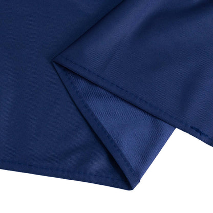 Scuba 70"x70" Table Overlay Square Tablecloth Navy Blue - Wrinkle Free & Stain Resistant Table Cover - Bell Racket Store
