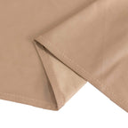 Scuba 70"x70" Table Overlay Square Tablecloth Nude - Wrinkle Free & Stain Resistant Table Cover - Bell Racket Store