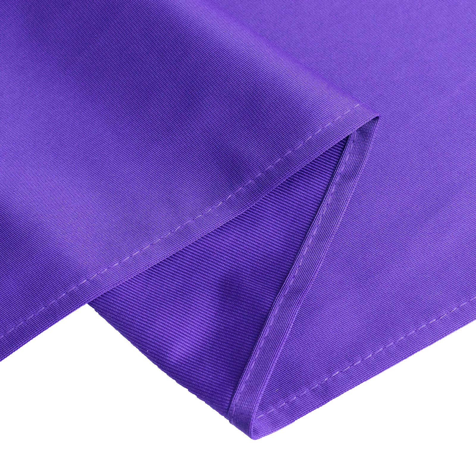 Scuba 70"x70" Table Overlay Square Tablecloth Purple - Wrinkle Free & Stain Resistant Table Cover - Bell Racket Store
