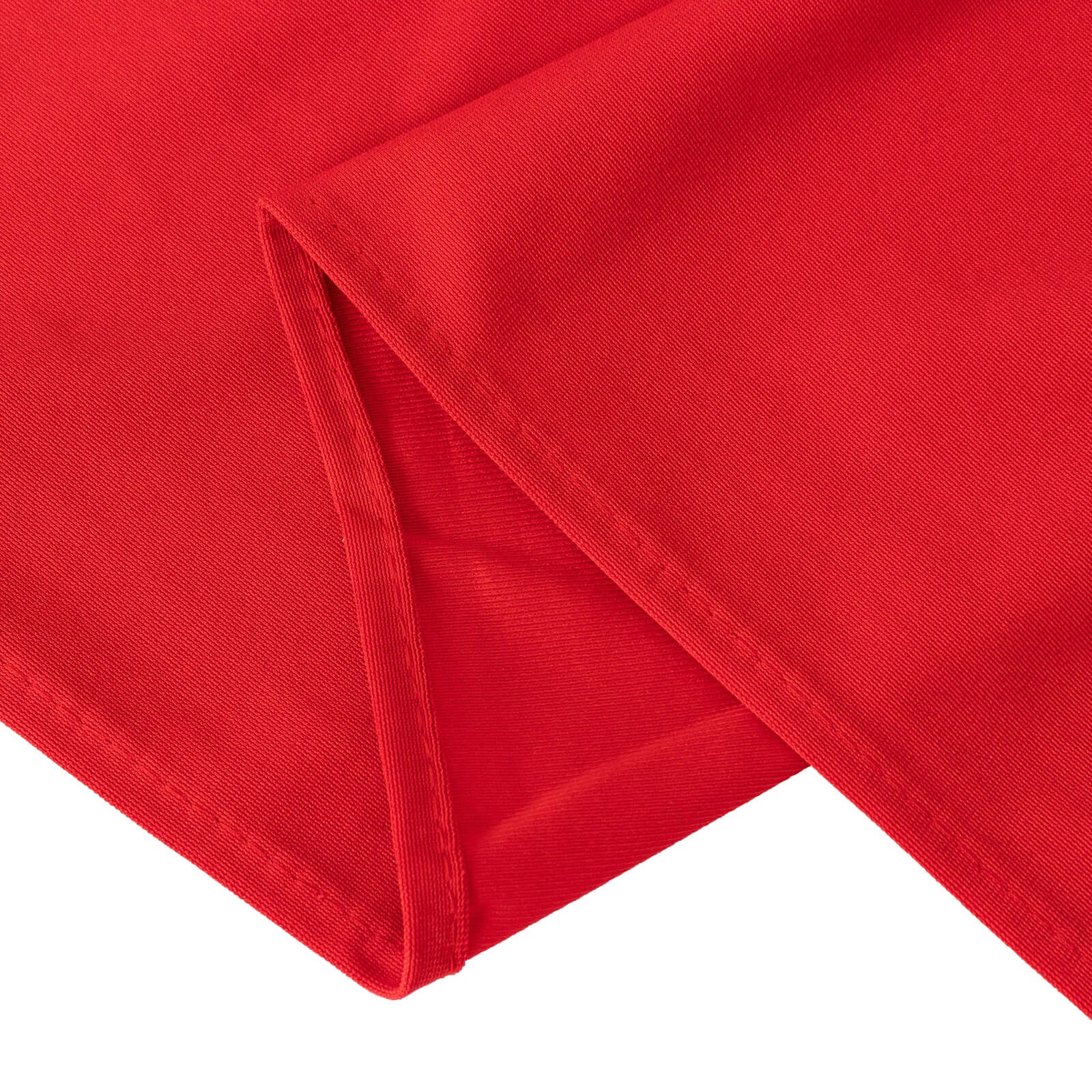 Scuba 70"x70" Table Overlay Square Tablecloth Red - Wrinkle Free & Stain Resistant Table Cover - Bell Racket Store
