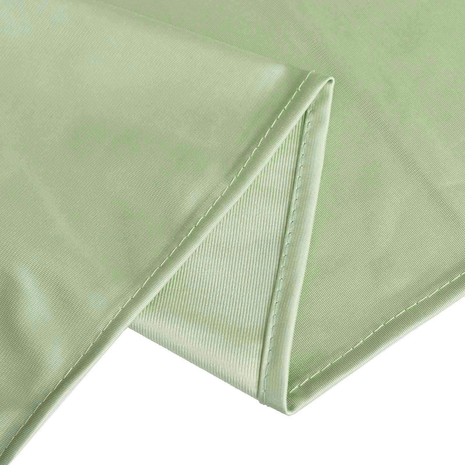 Scuba 70"x70" Table Overlay Square Tablecloth Sage Green - Wrinkle Free & Stain Resistant Table Cover - Bell Racket Store