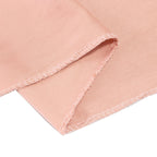 Scuba Polyester 12"x108" Table Runner Dusty Rose - Wrinkle - Free Table Linen - Bell Racket Store