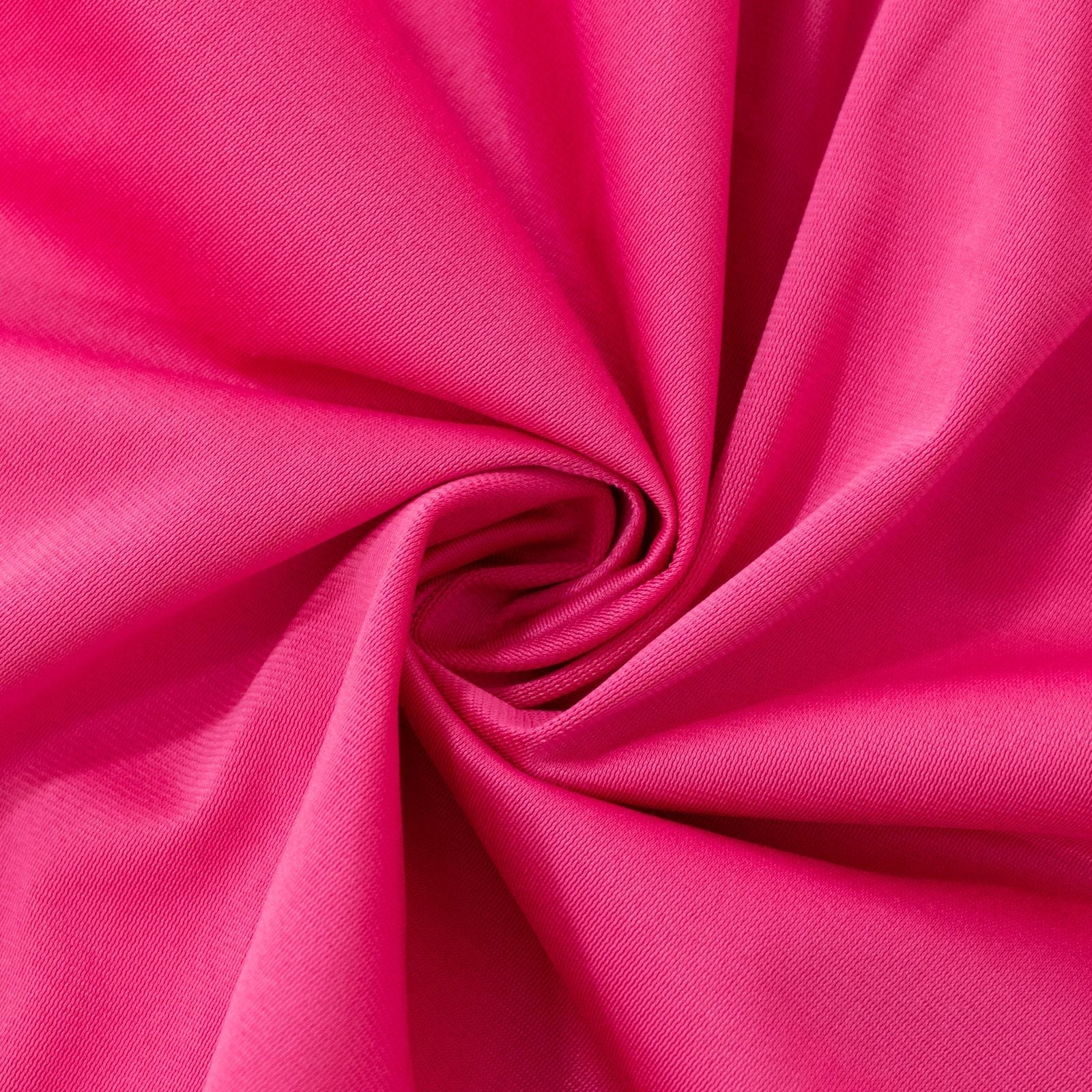 Scuba Polyester 12"x108" Table Runner Fuchsia - Wrinkle - Free Table Linen - Bell Racket Store