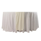 Scuba Polyester 12"x108" Table Runner Ivory - Wrinkle - Free Table Linen - Bell Racket Store