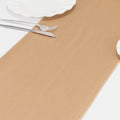 Scuba Polyester 12"x108" Table Runner Nude - Wrinkle - Free Table Linen - Bell Racket Store