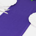 Scuba Polyester 12"x108" Table Runner Purple - Wrinkle - Free Table Linen - Bell Racket Store