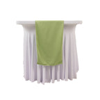 Scuba Polyester 12"x108" Table Runner Sage Green - Wrinkle - Free Table Linen - Bell Racket Store