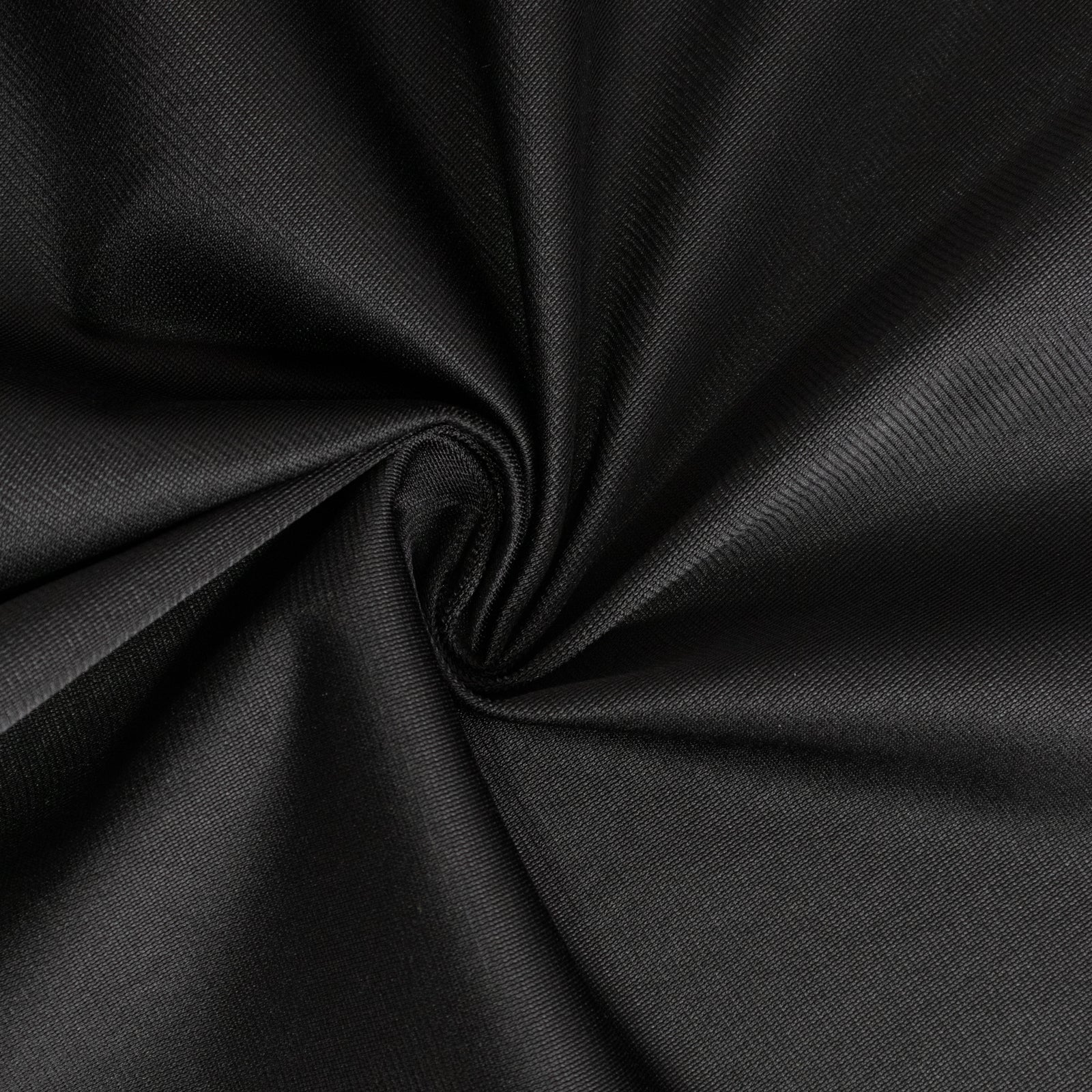 Scuba Polyester 24"x72" Wide Table Runner Black - Wrinkle - Free Table Linen - Bell Racket Store