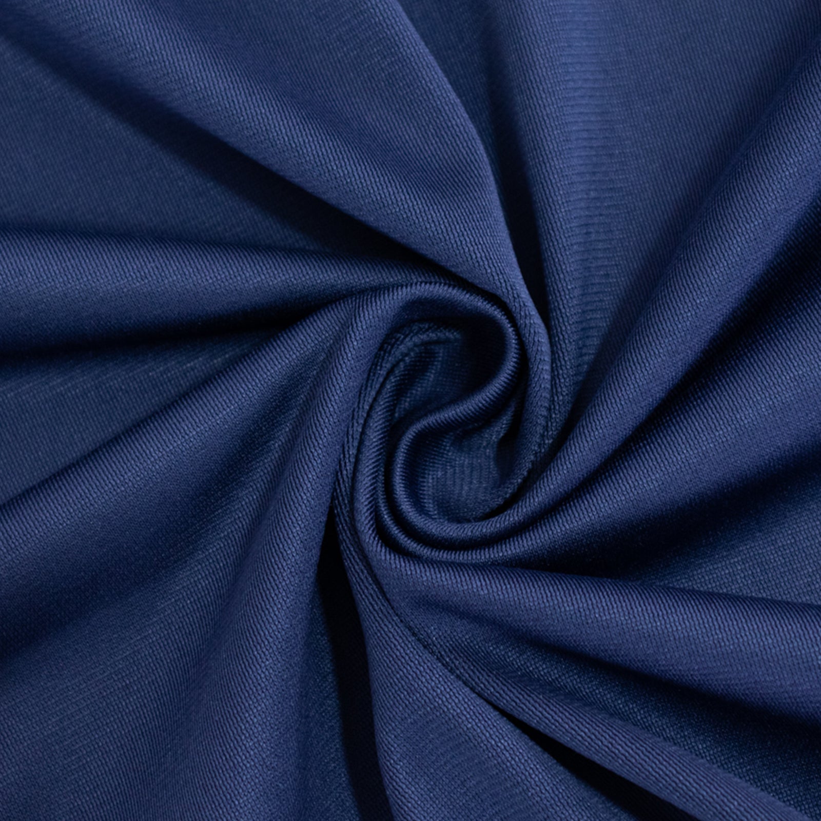 Scuba Polyester 36"x72" Wide Table Runner Navy Blue - Wrinkle - Free Trade Show Table Linen - Bell Racket Store