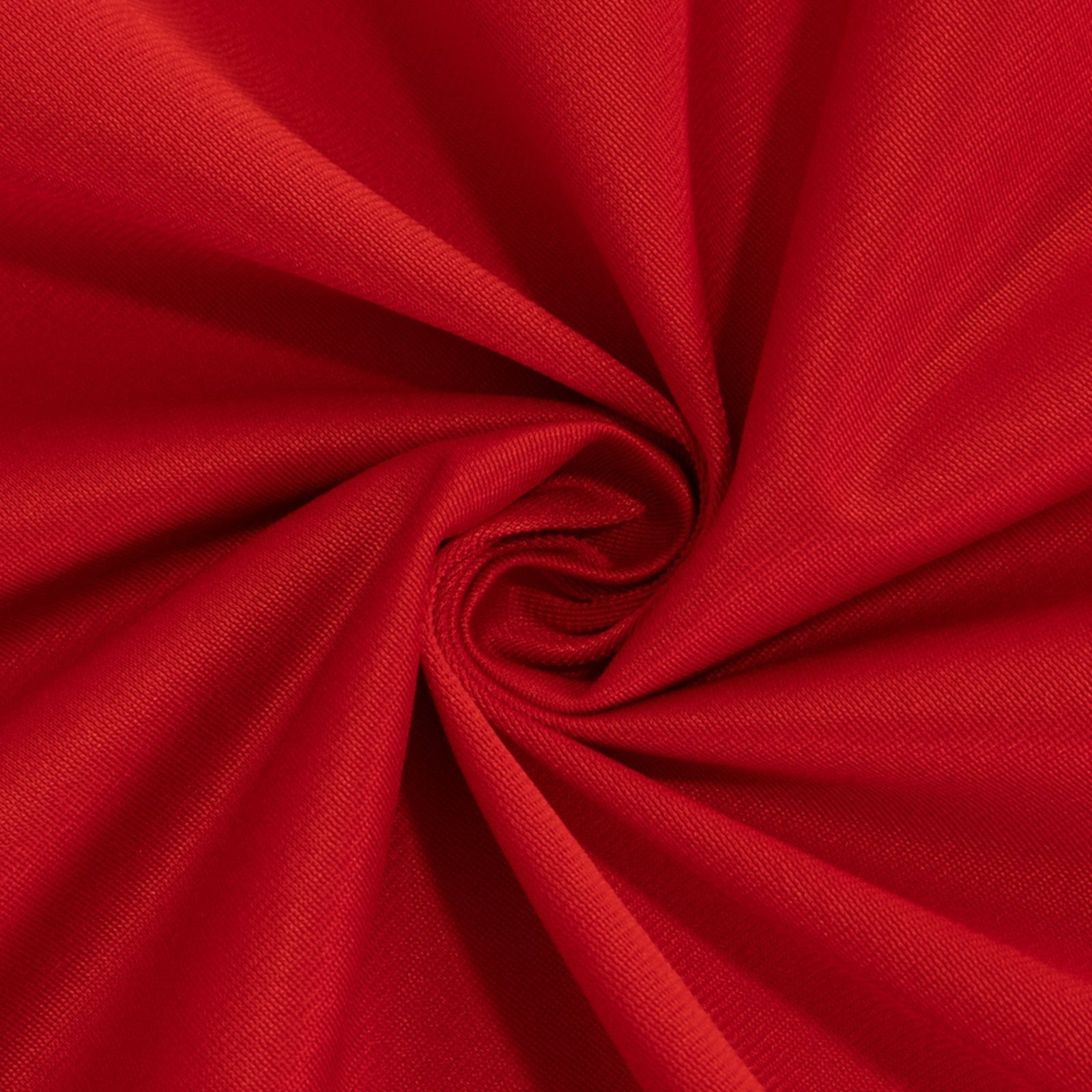 Scuba Polyester 36"x72" Wide Table Runner Red - Wrinkle - Free Trade Show Table Linen - Bell Racket Store