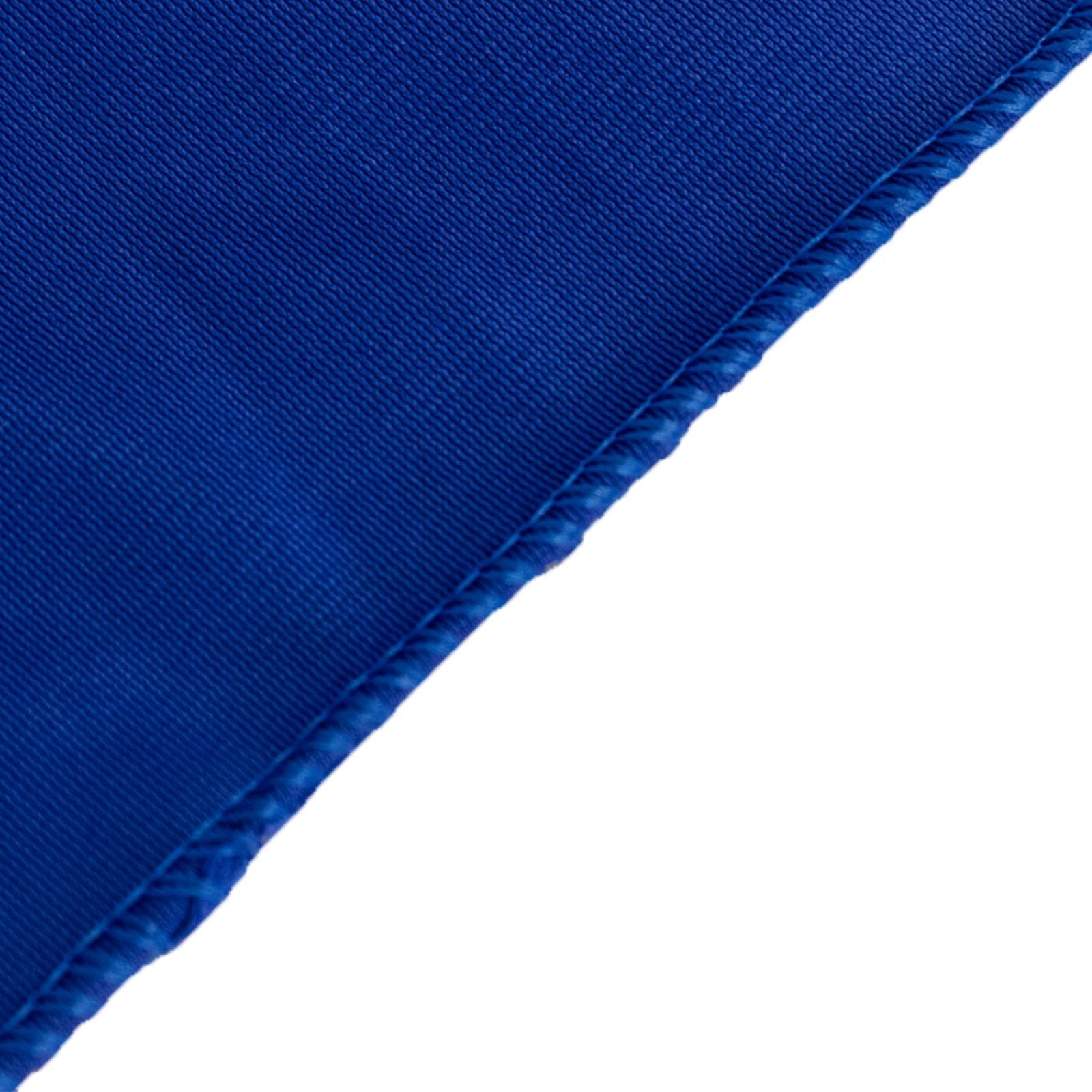 Scuba Polyester 36"x72" Wide Table Runner Royal Blue - Wrinkle - Free Trade Show Table Linen - Bell Racket Store