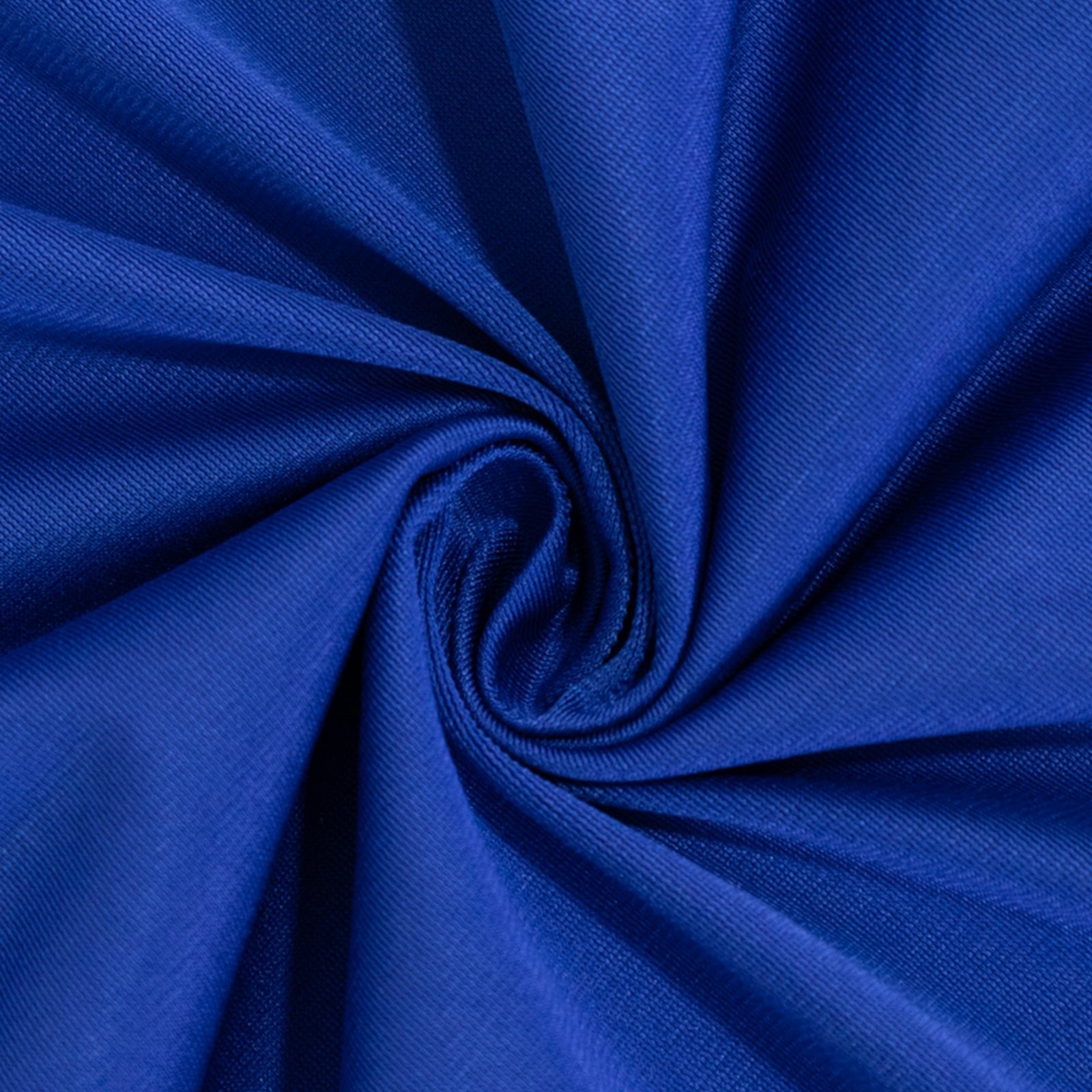 Scuba Polyester 36"x72" Wide Table Runner Royal Blue - Wrinkle - Free Trade Show Table Linen - Bell Racket Store