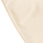 Scuba Rectangular 60"x102" Tablecloth Beige - Wrinkle Free & Stain Resistant Table Cover - Bell Racket Store