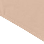 Scuba Rectangular 60"x102" Tablecloth Nude - Wrinkle Free & Stain Resistant Table Cover - Bell Racket Store