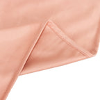 Scuba Rectangular 90"x132" Tablecloth Dusty Rose - Wrinkle Free, Stain Resistant & Seamless Table Cover - Bell Racket Store