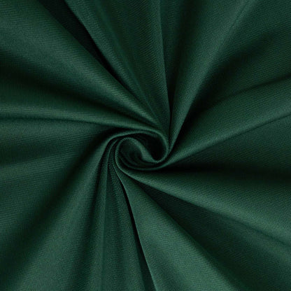 Scuba Rectangular 90"x132" Tablecloth Hunter Emerald Green - Wrinkle Free, Stain Resistant & Seamless Table Cover - Bell Racket Store