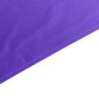 Scuba Rectangular 90"x132" Tablecloth Purple - Wrinkle Free, Stain Resistant & Seamless Table Cover - Bell Racket Store