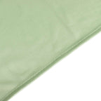 Scuba Rectangular 90"x132" Tablecloth Sage Green - Wrinkle Free, Stain Resistant & Seamless Table Cover - Bell Racket Store