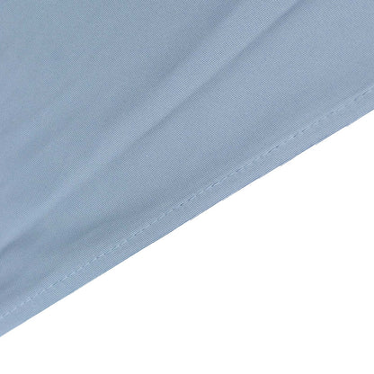 Scuba Rectangular 90"x156" Tablecloth Dusty Blue - Wrinkle Free, Stain Resistant & Seamless Table Cover - Bell Racket Store