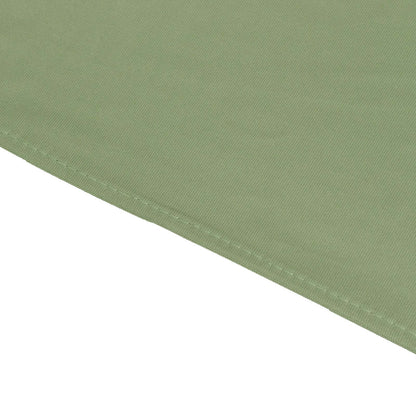 Scuba Rectangular 90"x156" Tablecloth Dusty Sage Green - Wrinkle Free, Stain Resistant & Seamless Table Cover - Bell Racket Store
