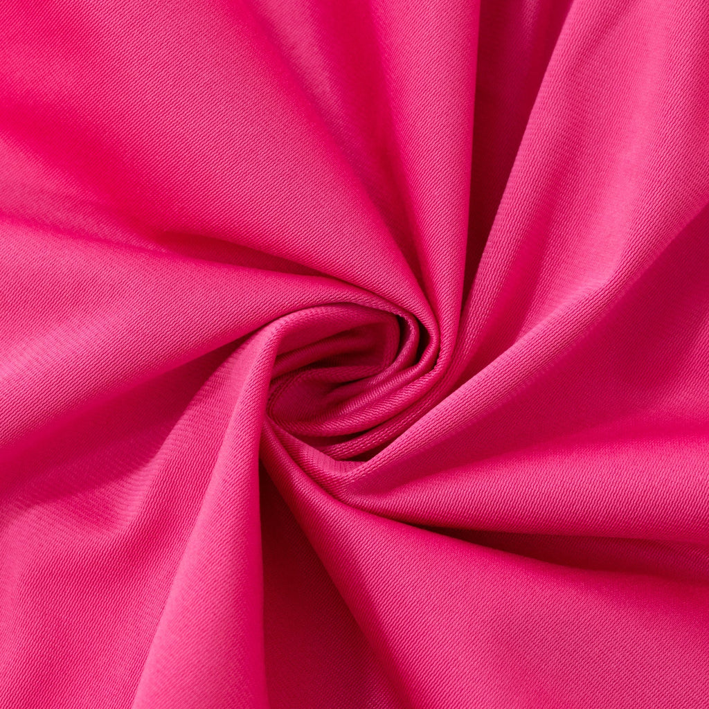Scuba Rectangular 90"x156" Tablecloth Fuchsia - Wrinkle Free, Stain Resistant & Seamless Table Cover - Bell Racket Store