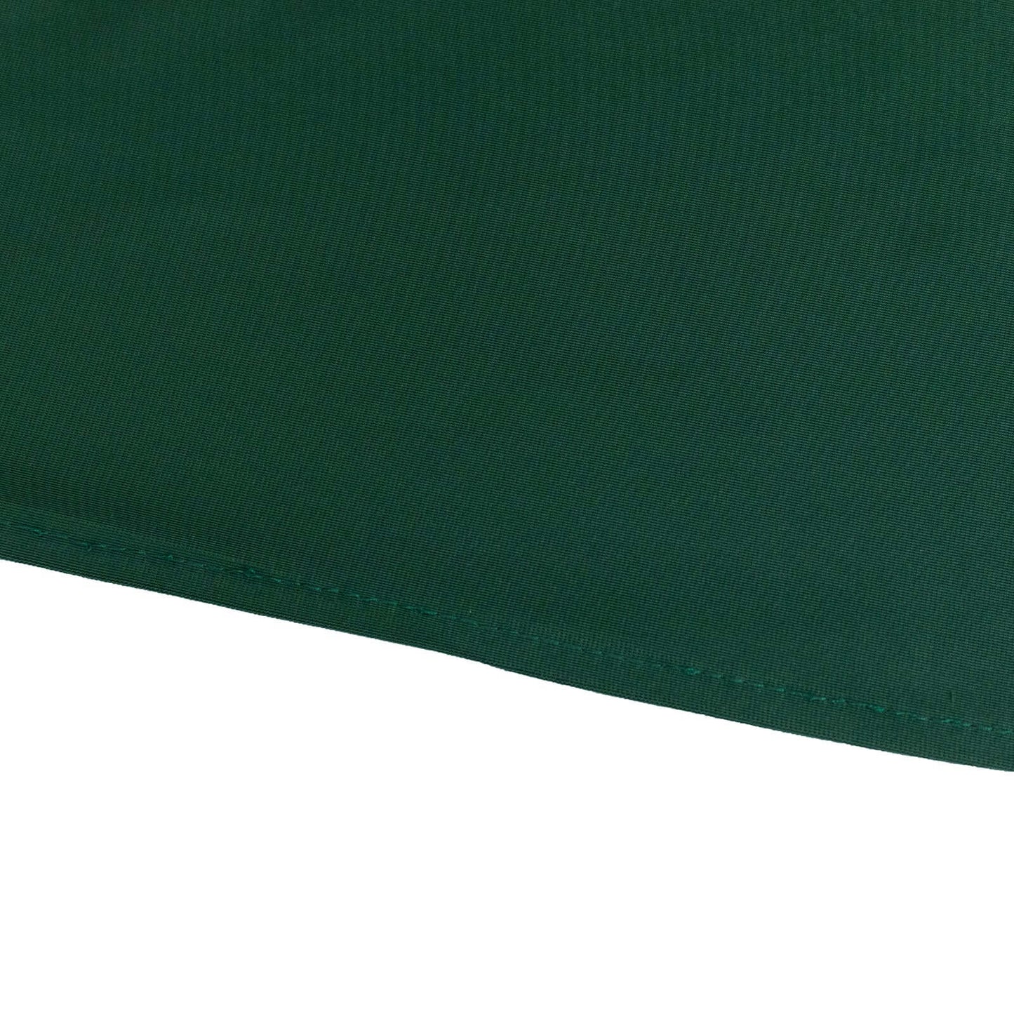 Scuba Rectangular 90"x156" Tablecloth Hunter Emerald Green - Wrinkle Free, Stain Resistant & Seamless Table Cover - Bell Racket Store