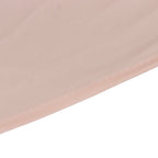 Scuba Round 108" Tablecloth Blush - Wrinkle Free & Stain Resistant Table Cover - Bell Racket Store