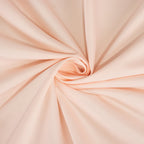 Scuba Round 108" Tablecloth Blush - Wrinkle Free & Stain Resistant Table Cover - Bell Racket Store