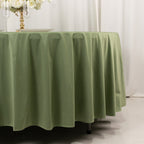 Scuba Round 108" Tablecloth Dusty Sage Green - Wrinkle Free & Stain Resistant Table Cover - Bell Racket Store