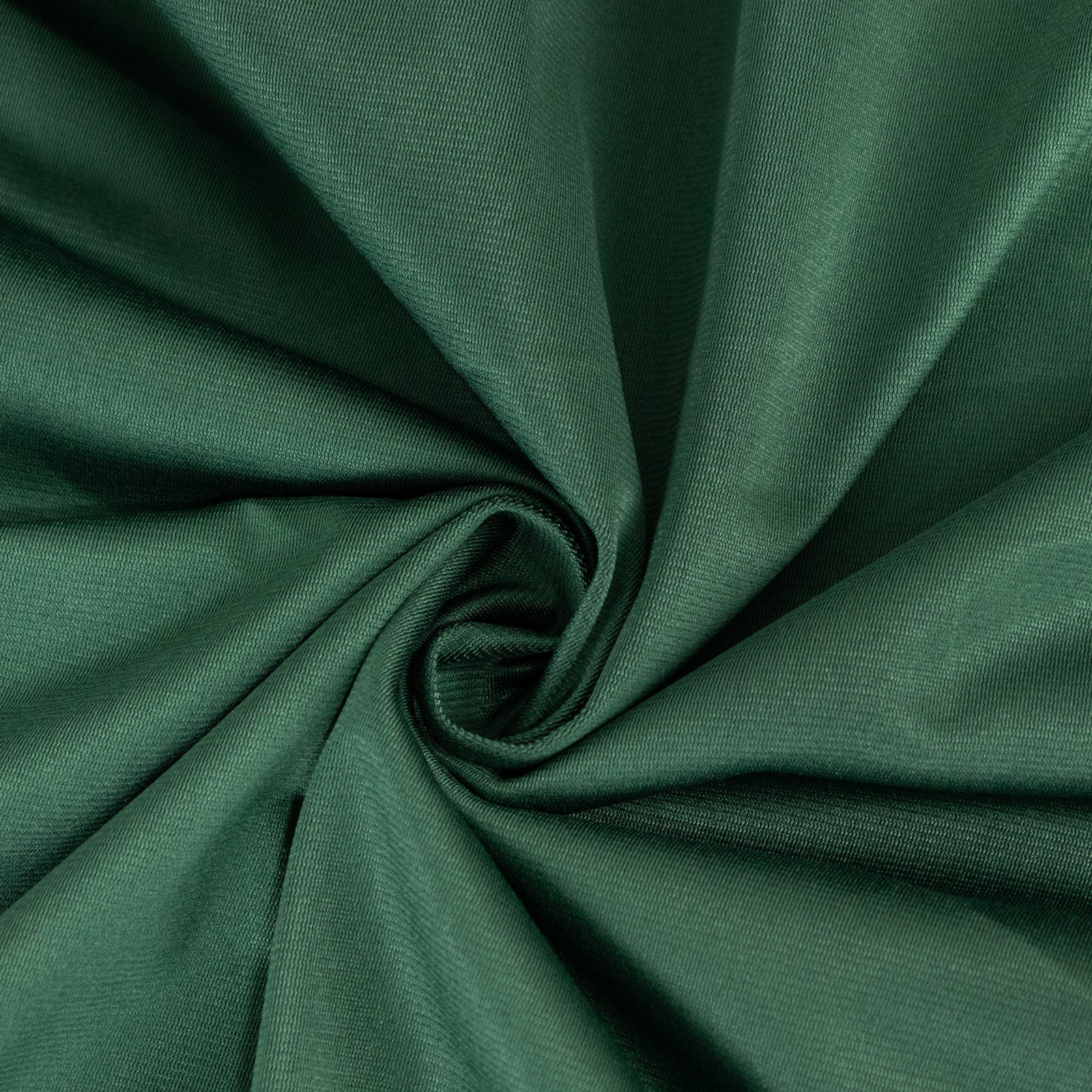 Scuba Round 108" Tablecloth Hunter Emerald Green - Wrinkle Free & Stain Resistant Table Cover - Bell Racket Store
