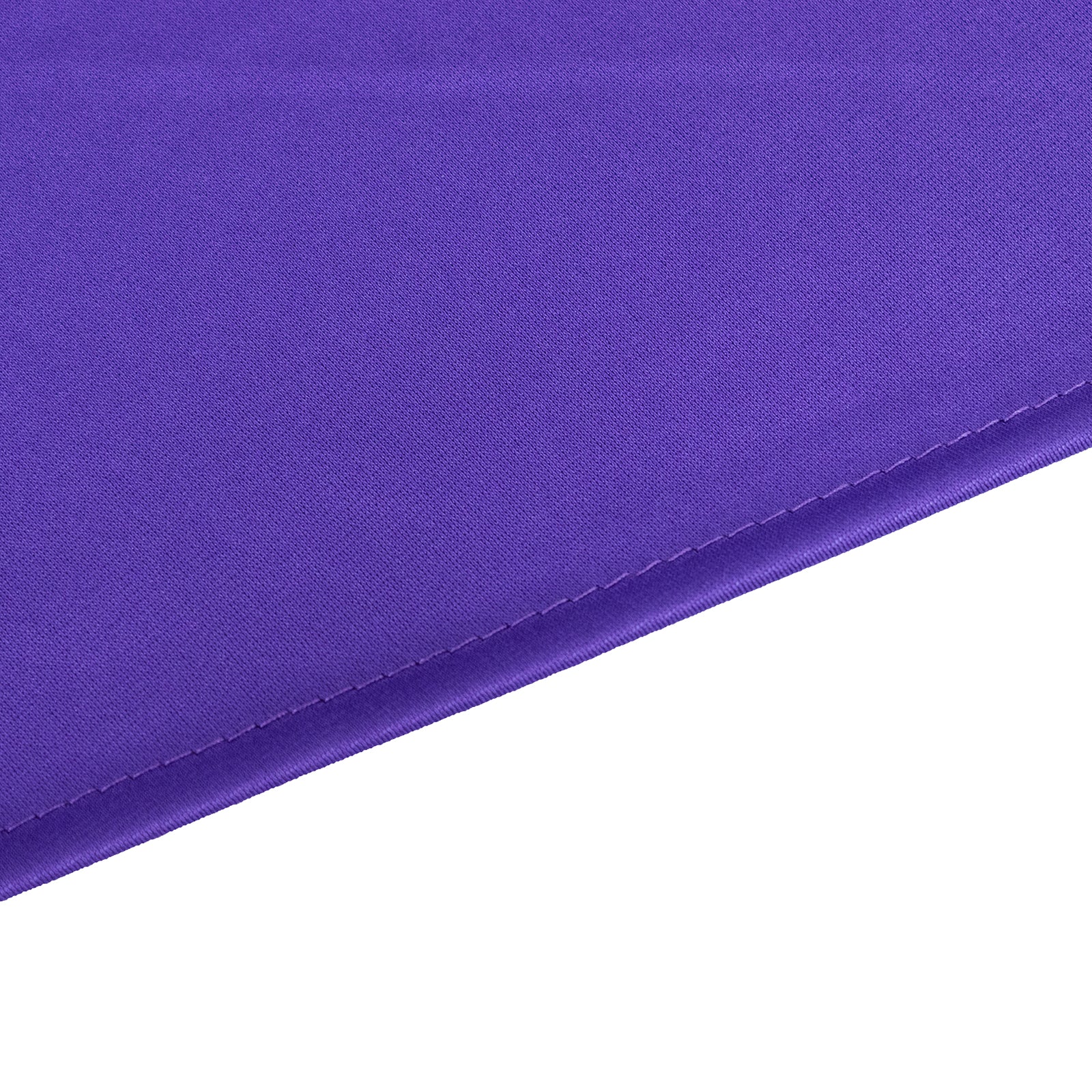 Scuba Round 108" Tablecloth Purple - Wrinkle Free & Stain Resistant Table Cover - Bell Racket Store