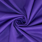Scuba Round 108" Tablecloth Purple - Wrinkle Free & Stain Resistant Table Cover - Bell Racket Store