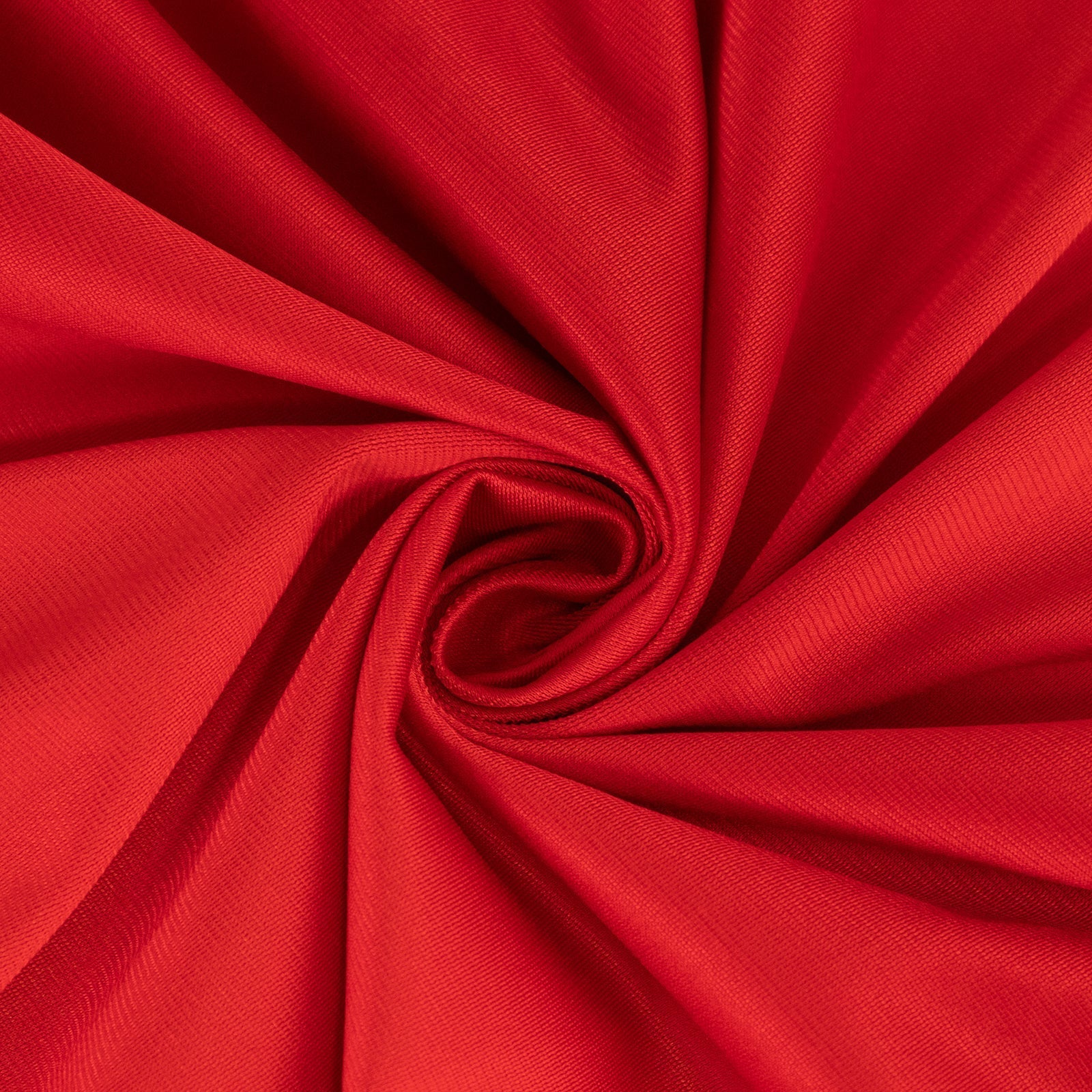 Scuba Round 108" Tablecloth Red - Wrinkle Free & Stain Resistant Table Cover - Bell Racket Store