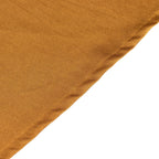 Scuba Round 108" Tablecloth Shimmering Gold - Wrinkle Free & Stain Resistant Table Cover for Weddings and Parties - Bell Racket Store