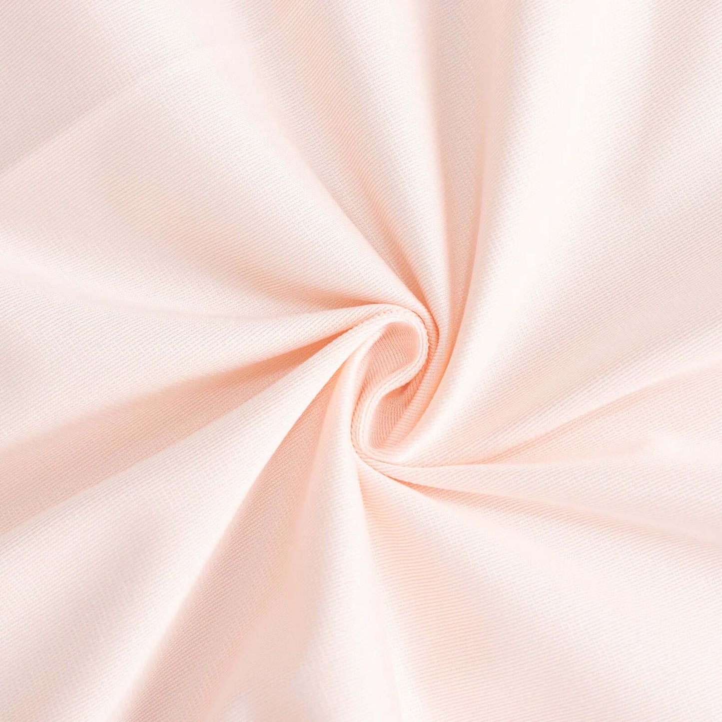 Scuba Round 132" Tablecloth Blush - Wrinkle Free & Stain Resistant Seamless Table Cover - Bell Racket Store