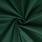 Scuba Round 132" Tablecloth Hunter Emerald Green - Wrinkle Free & Stain Resistant Seamless Table Cover - Bell Racket Store